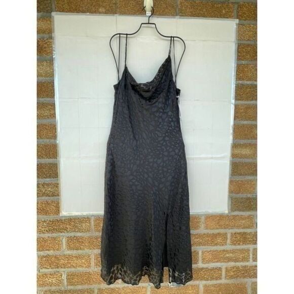 Good American Cowl Asymmetrical Dress 3/ large - Picture 3 of 12